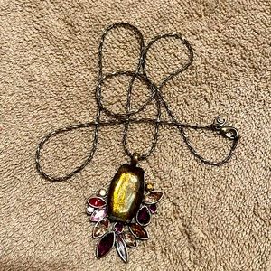 Necklace and earrings